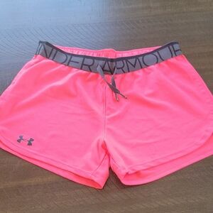 Under Armour Pink Athletic Performance Shorts